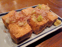 カリカリ厚揚げ